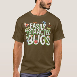 Camiseta Coletor de Insetos de Insetos de Inseto Engraçado