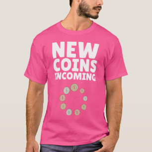 Camiseta Coletor de Moeda Coleção de Moedas Coletor Numisma