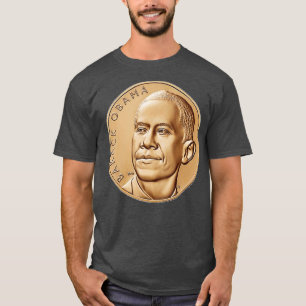 Camiseta Coletor de Moedas Barack Obama United State Mint