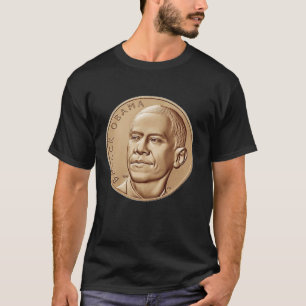 Camiseta Coletor de Moedas Barack Obama United State Mint A