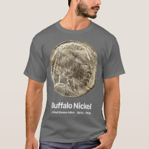 Camiseta Coletor de Moedas Buffalo Nickel