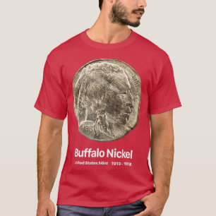 Camiseta Coletor de Moedas Buffalo Nickel