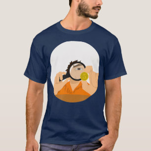 Camiseta Coletor de Moedas Coleção de Moedas Engraçado