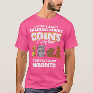 Camiseta Coletor de Moedas Numismatista Coleção de Moedas
