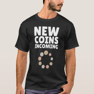 Camiseta Coletor de Moedas Numismatista Hob