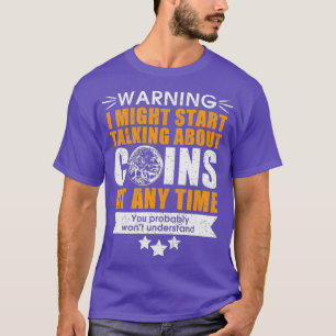 Camiseta Coletor de moedas presente ideal para ventiladores