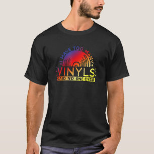 Camiseta Coletor De Música Eu Tenho Em Vinil
