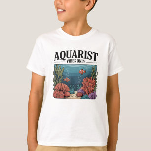 Camiseta Coletor de Peixes Aquarista Aquário Lover de Peixe