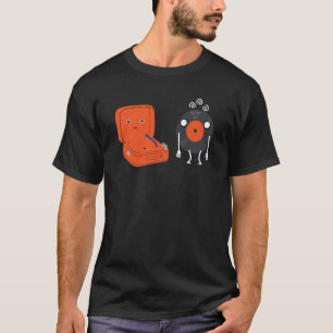 Camiseta Coletor de Registros de Música Retroativa do Vinyl