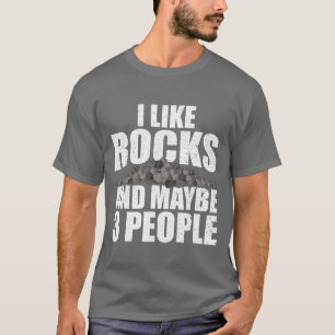 Camiseta Coletor de Rochas Para Homens Mulheres Rockhound G