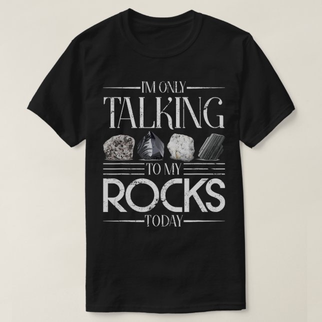 Camiseta Coletor de Rock Funny Geologista Gift Science Geól (Frente do Design)