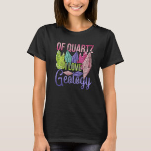 Camiseta Coletor de Rock Quartz Paleontologista Geo