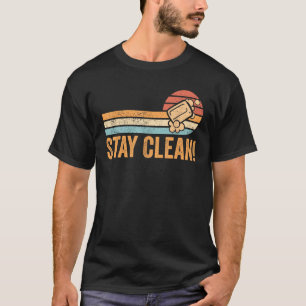 Camiseta Coletor de sabão de Fazer de sabão, fique limpo!