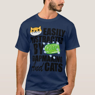 Camiseta Coletor de sabão facilmente distraído por sabão e
