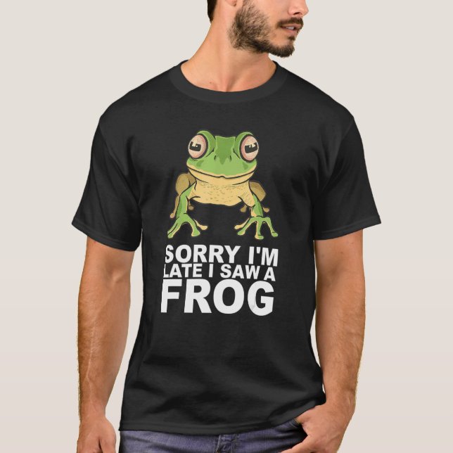 Camiseta Coletor de Sapos 1 para Estudo de Pet Toad (Frente)