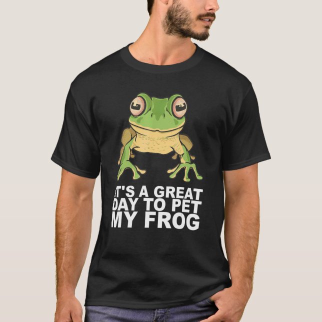 Camiseta Coletor de Sapos de Estudo de Pet Toad 5 (Frente)