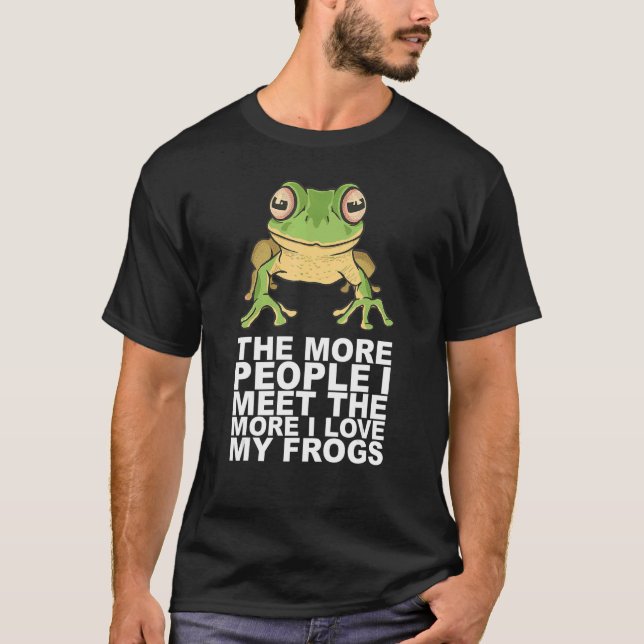 Camiseta Coletor de Sapos para Estudo de Pet Toad 4 (Frente)