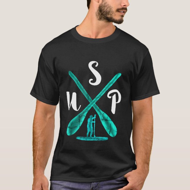 Camiseta Coletor de Surf SUP Paddleboard para cima do Conse (Frente)