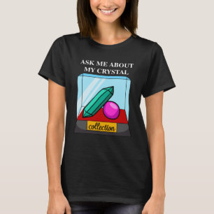 Camiseta Coletor Geológico de Rochas Minerais Quartz