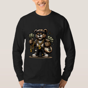 Camiseta Coletor Gráfico de Hop de Hop de Trocar Dinheiro d