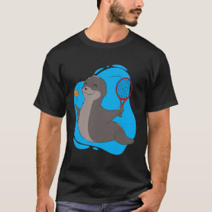 Camiseta Coletor Tênis desportivo Design Racket de Tênis
