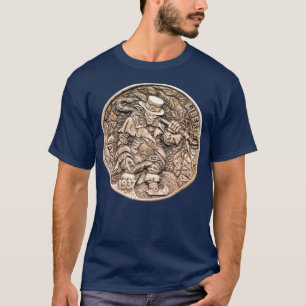 Camiseta Coletores Buffalo Nickel Hobo LeprechaunCoin