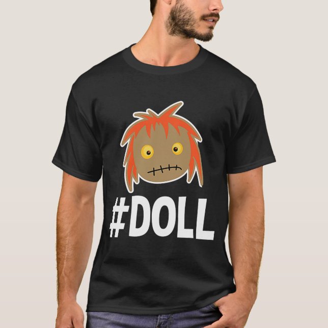 Camiseta Coletores de Doll Doll Doll do Voodoo (Frente)