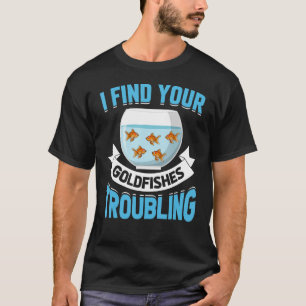 Camiseta Coletores De Peixes Goldfish Tank Aquarium Amantes