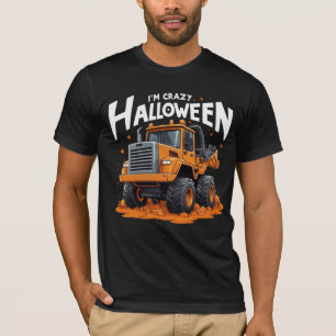 Camiseta Colheita Assombrada: Camisa-T-Halloween Spooky"