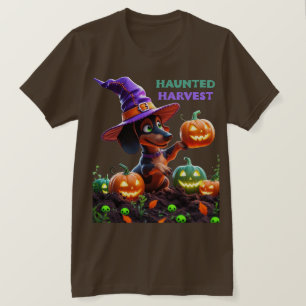 Camiseta Colheita Assombrada – Guarda de Halloween de Dachs