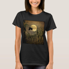 Camiseta Colheita Da Lua E Da Camisa-Crow