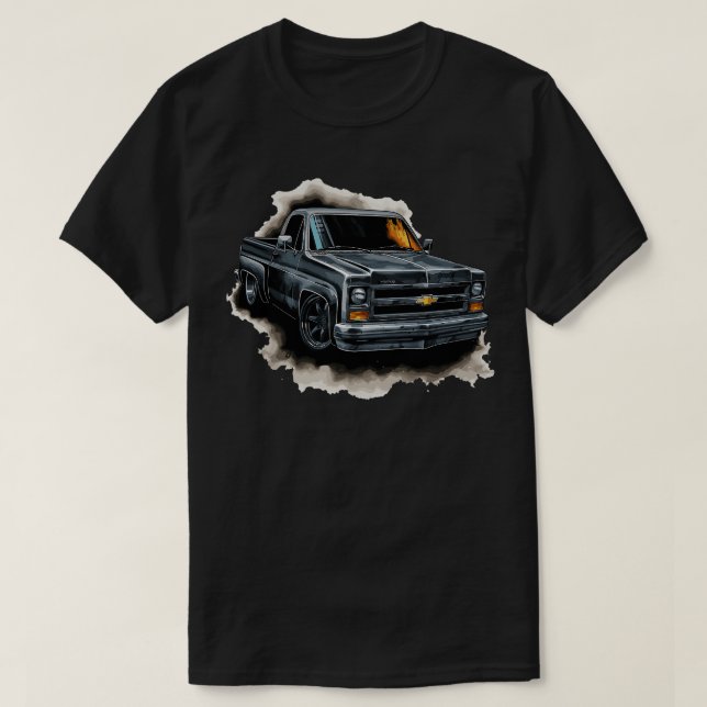 Camiseta Colheita de Chevrolet (Frente do Design)