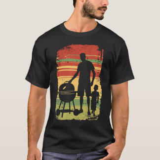 Camiseta colheita de CHURRASCOS de grilos de pai e filho