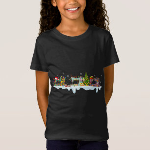 Camiseta Colheita de Gnomos Cons, Colagem de Árvores de Nat