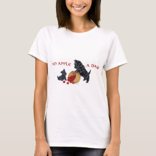 Camiseta Colheita de Maçãs do Terrier Escocês