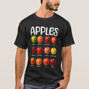 Camiseta Colheita de Maçãs na Colheita de Outono no Pomar d