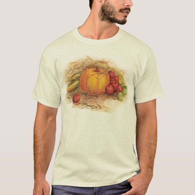 Camiseta Colheita de outono (Frente)