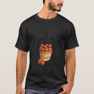 Camiseta Colheita do Pomar Sweet Crisp da Maple Ridge Apple