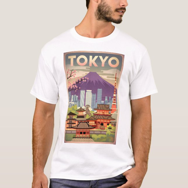 Camiseta colheita em Tóquio (Frente)