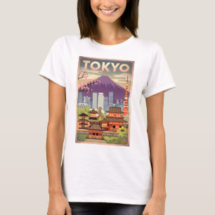 Camiseta colheita em Tóquio