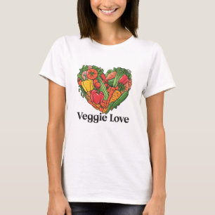 Camiseta Colheita Sensível: Um Caso De Amor Vegetal