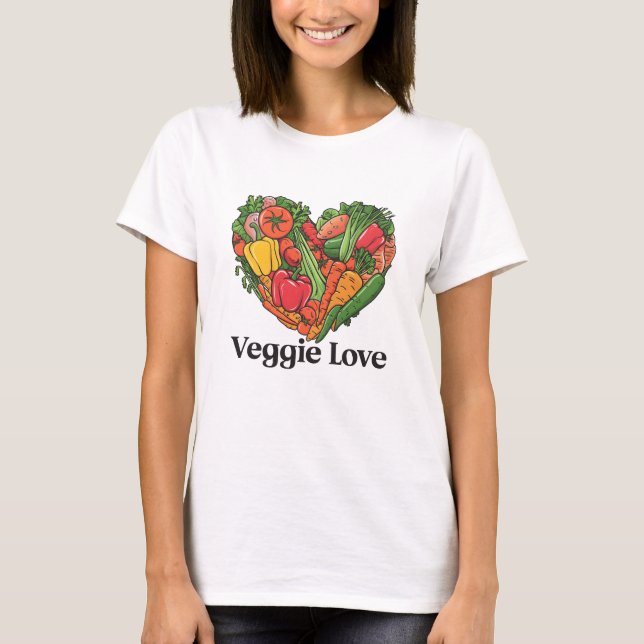Camiseta Colheita Sensível: Um Caso De Amor Vegetal (Frente)