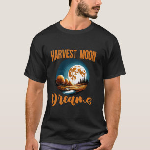 Camiseta Colheita Sonhos da Lua Queda Vencedor do outono