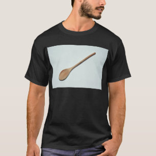 Camiseta Colher de madeira para o trabalho da cozinha