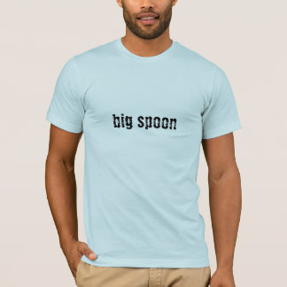 Camiseta colher grande