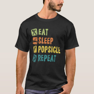 Camiseta Colher no Sono Repetir Vacinação Tropical de Verão