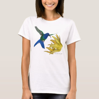 Camiseta colibri Andorinha-atado