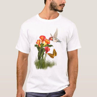 Camiseta Colibri e lírios
