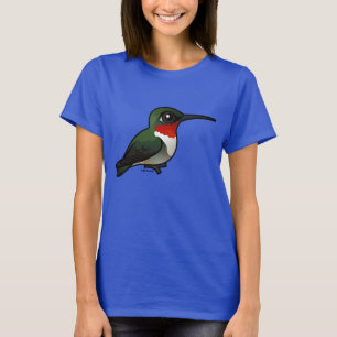 Camiseta colibri Rubi-throated