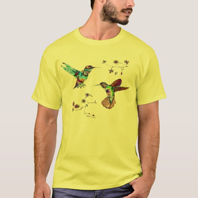 CAMISETA COLIBRIS JEWELED (Frente)